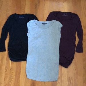 Three A Pea In The Pod Tops, MATERNITY, size Small